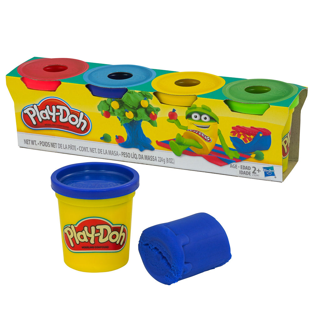 Play-doh Set 4/1, Colores Clasicos, 8 onz