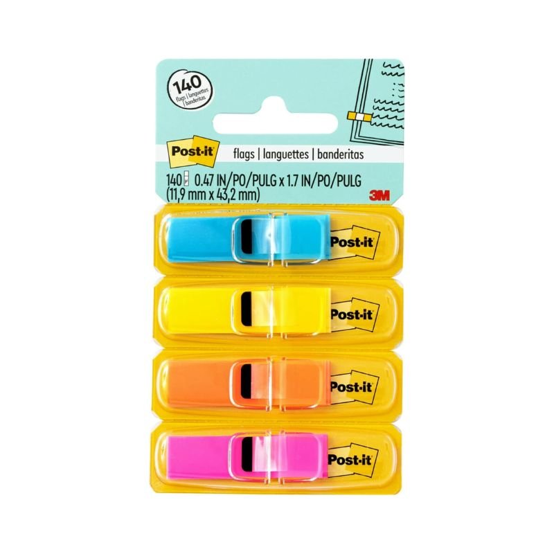 Banderitas 4/1 Surtido Post-it para marcar páginas y organizar documentos