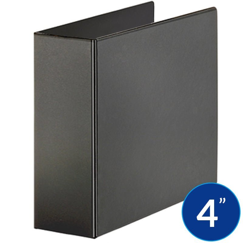 Carpeta Nustar de 4 pulgadas con cover resistente, ideal para organizar documentos importantes - Officemate