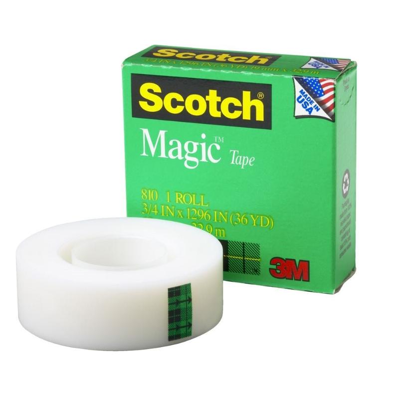 Cinta adhesiva invisible Magic Tape Scotch 3M - Officemate