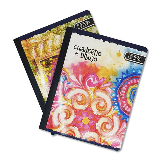Cuaderno de dibujo con hojas en blanco Estilo - Officemate