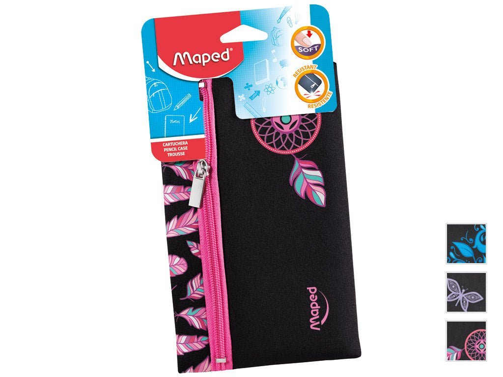 Estuche para lápices de neopreno con diseño Totem de Maped - Officemate