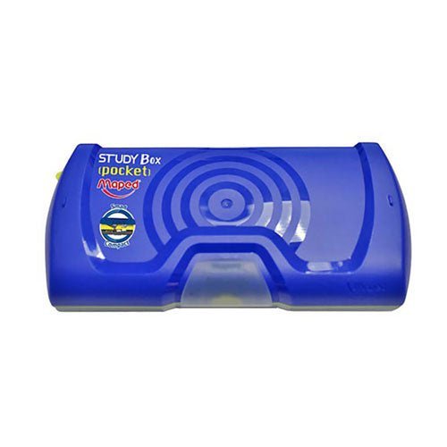 Estuche Pocket Box azul para lápices de Maped - Officemate