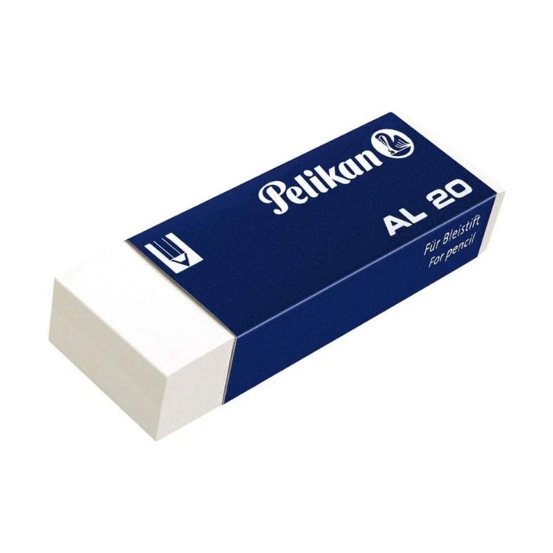 Goma de borrar AL 20 Pelikan para lápices de grafito, diseño compacto y duradero. Officemate