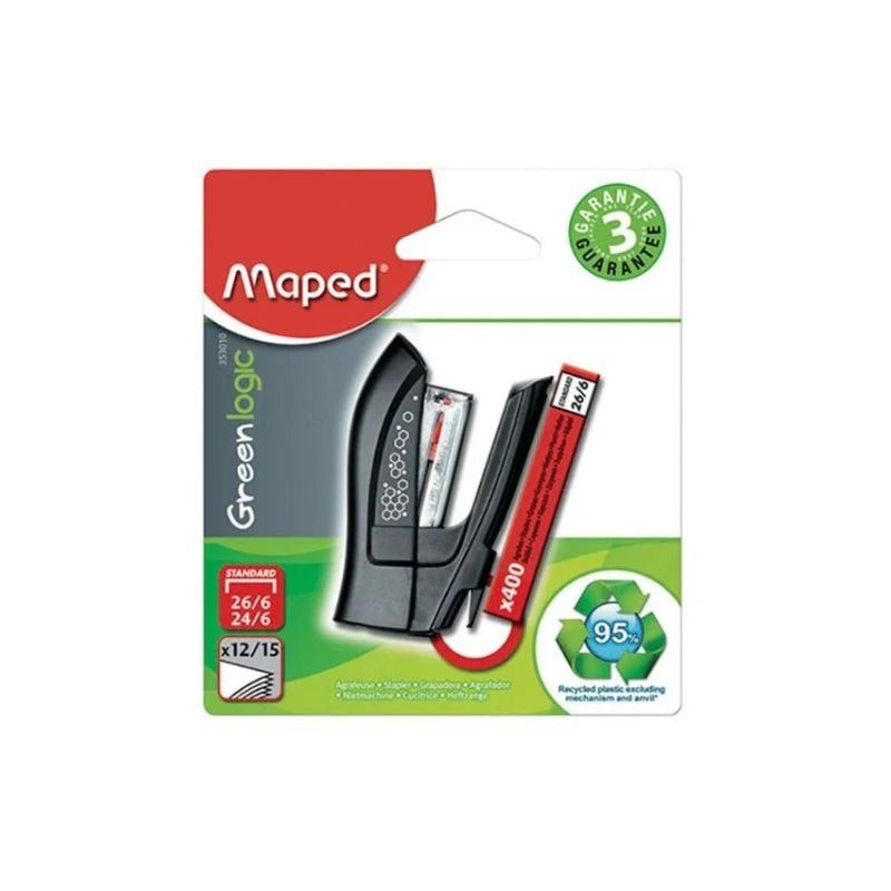 Grapadora Mini Green Logic - Maped