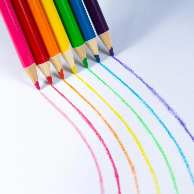 Lápices de colores surtidos Cra-Z-Art 12 unidades para dibujo y manualidades - Officemate