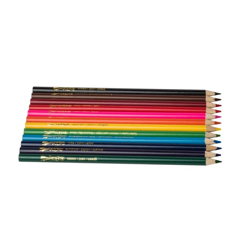 Lápices de colores surtidos Cra-Z-Art 12 unidades para dibujo y manualidades - Officemate