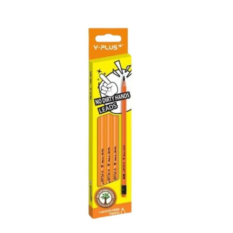 Lápices de Madera con Borra HB 12/1 - WE-TRI - Y-Plus+