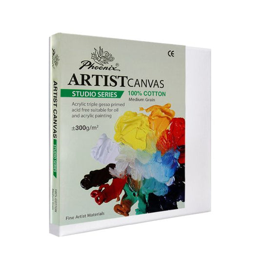 Lienzo Artist Canvas Phoenix de 8"x10" ideal para pinturas al óleo y acrílico - Officemate
