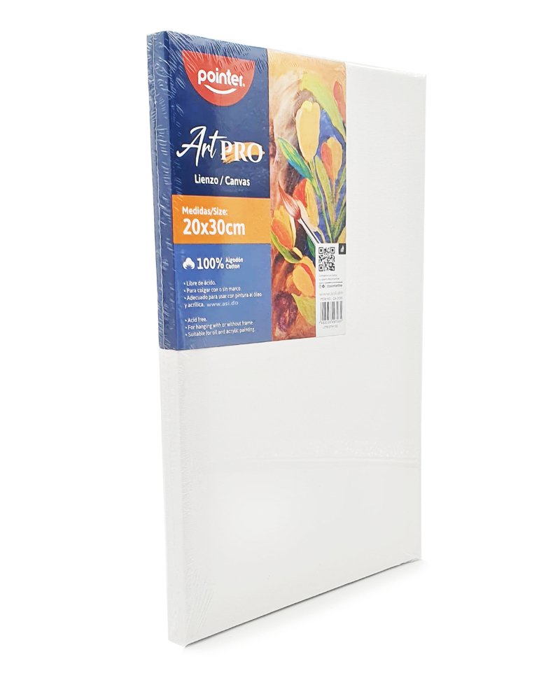 Lienzo para pintar 8x12 - Art Pro - Pointer - Officemate