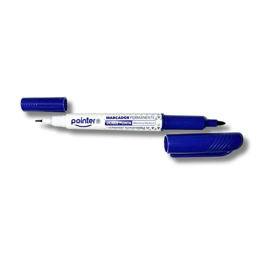 Marcador permanente doble punta Pointer - Officemate