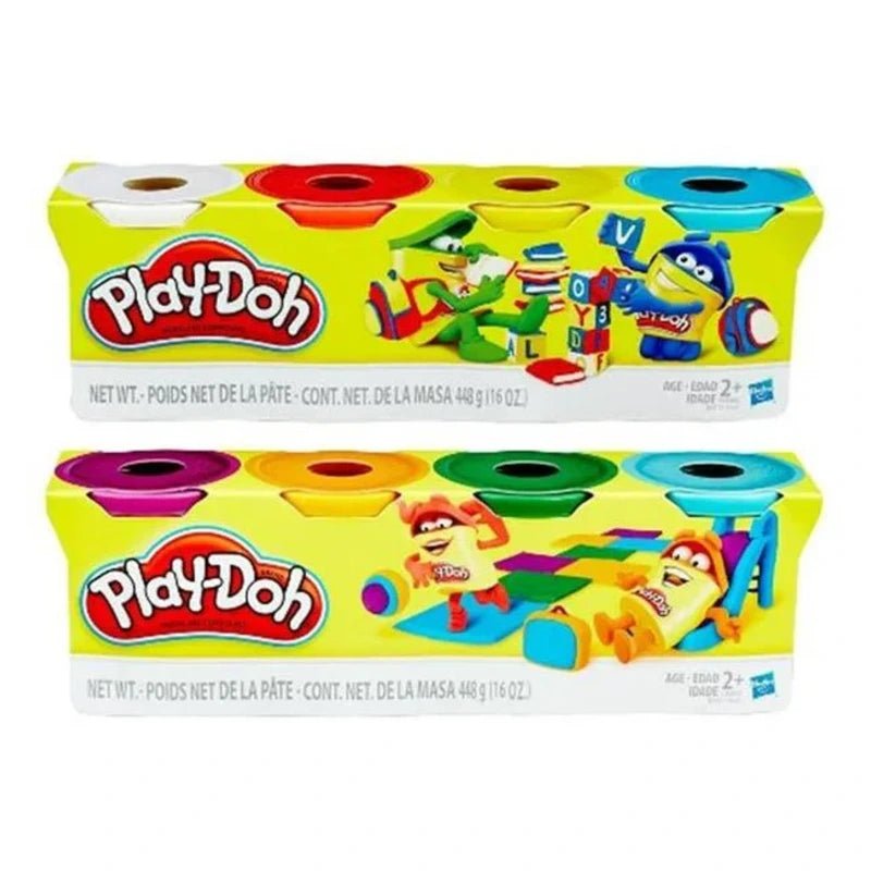 Masillas para Modelar Play-Doh 4/1 - Hasbro, 16 onz