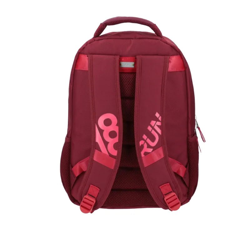 Mochila grande roja con compartimento para laptop - Chenson Officemate