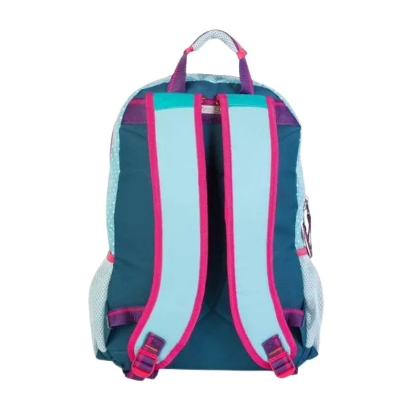 Mochila azul grande con diseño de zorro y búho para niños - Chenson Officemate