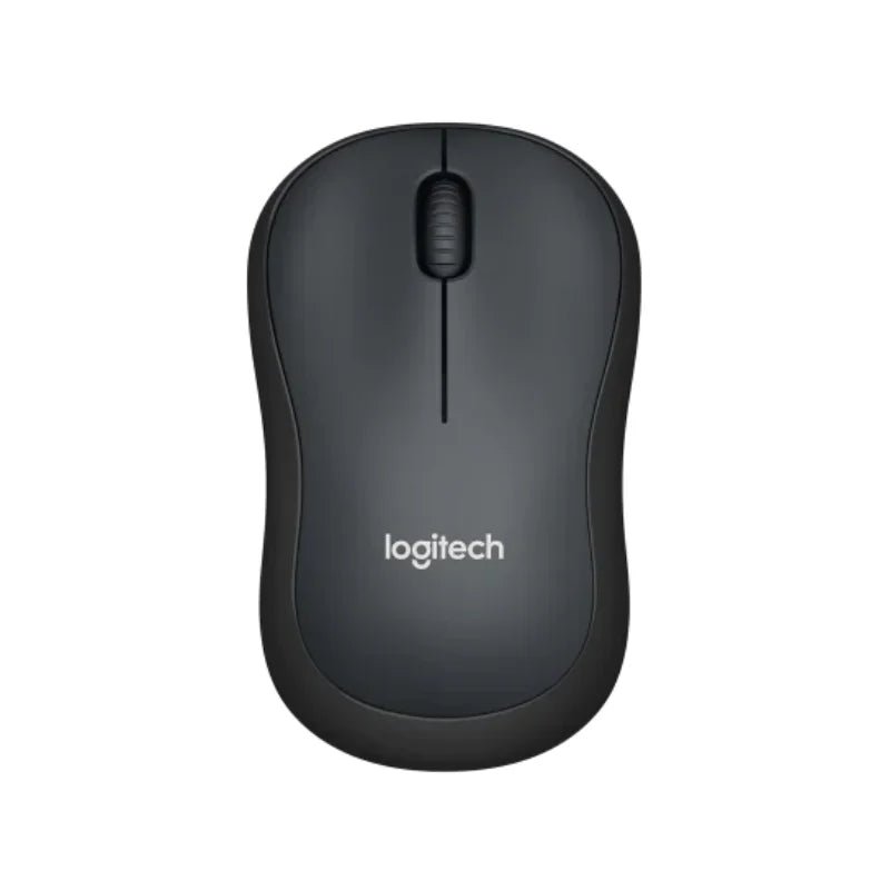 Mouse inalámbrico Logitech M220 negro, con clics silenciosos, diseño ergonómico y batería de 18 meses. ¡Disponible en Officemate!