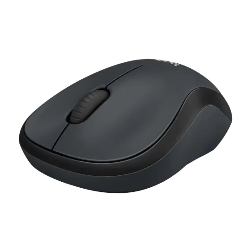 Mouse inalámbrico Logitech M220 negro, con clics silenciosos, diseño ergonómico y batería de 18 meses. ¡Disponible en Officemate!