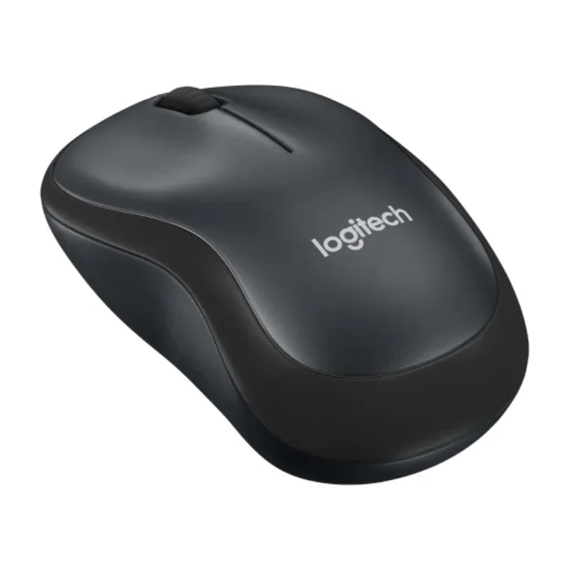 Mouse inalámbrico Logitech M220 negro, con clics silenciosos, diseño ergonómico y batería de 18 meses. ¡Disponible en Officemate!