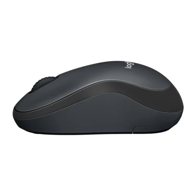 Mouse inalámbrico Logitech M220 negro, con clics silenciosos, diseño ergonómico y batería de 18 meses. ¡Disponible en Officemate!