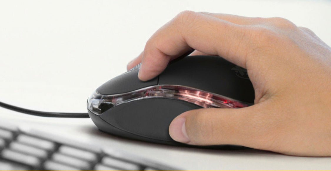 Mouse Óptico 3D, 3- Botones