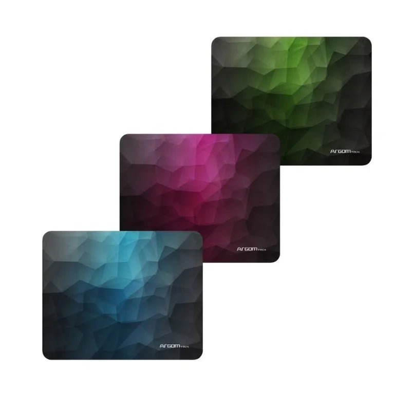 Mouse Pad Classic Argom Tech con superficie texturizada y base antideslizante. Ideal para oficina, gaming y estudio. Disponible en Officemate.