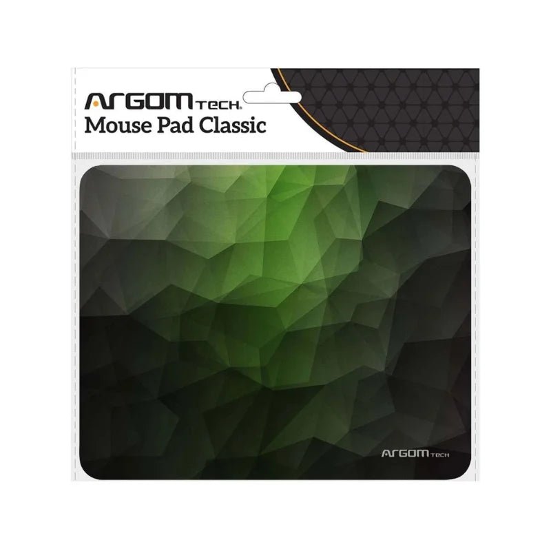 Mouse Pad Classic Argom Tech con superficie texturizada y base antideslizante. Ideal para oficina, gaming y estudio. Disponible en Officemate.