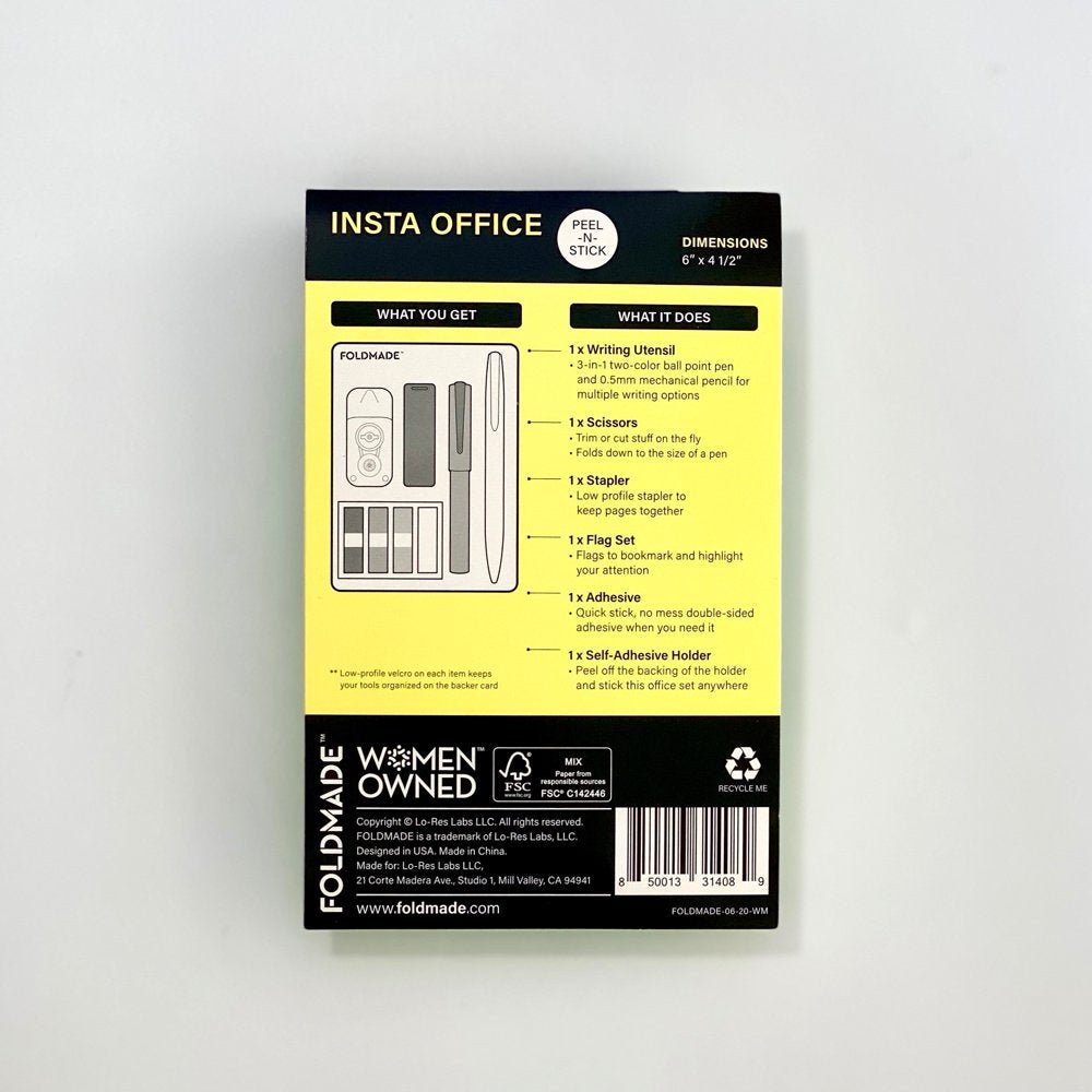 Oficina Instantánea, 6 equipos, Foldmade