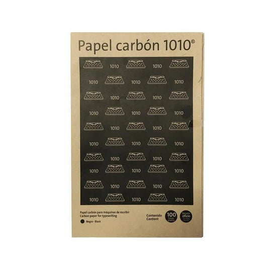 Papel carbón Pelikan 100 hojas, tamaño 8 1/2" x 11", para duplicar documentos - Officemate
