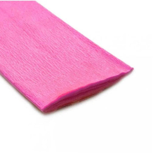 Rollo de papel crepé rosado Artesco, perfecto para manualidades y decoraciones vibrantes. ¡Encuéntralo en Officemate!