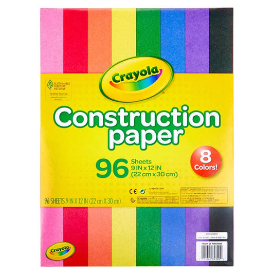 Papel de construcción Crayola