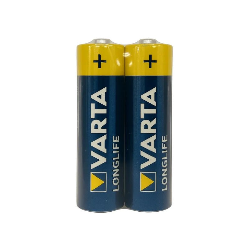 Pilas AA Varta Longlife 1.5V, pack de 2 unidades, vista del producto