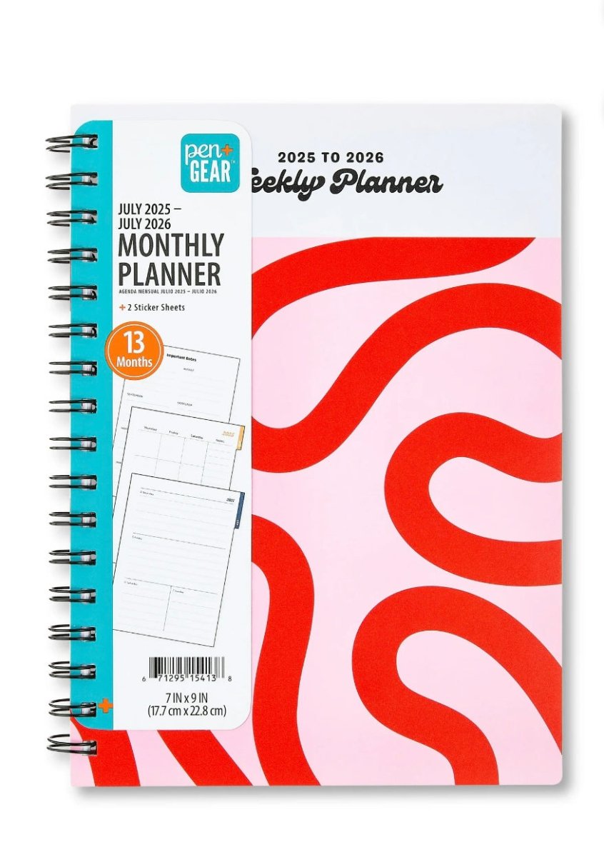 Planificador / Agenda Semanal Escolar 2025-2026 Pen Gear