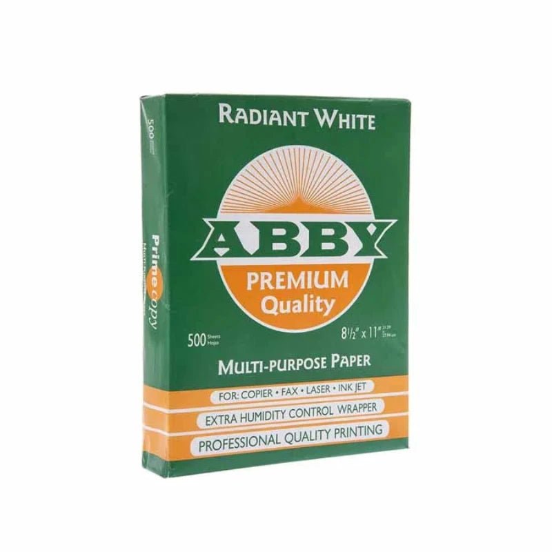 Resma de Papel Bond 20 - Abby Premium - 500 Hojas Tamaño Carta - Officemate