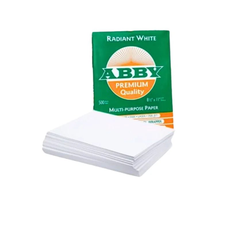 Resma de Papel Bond 20 - Abby Premium - 500 Hojas Tamaño Carta - Officemate