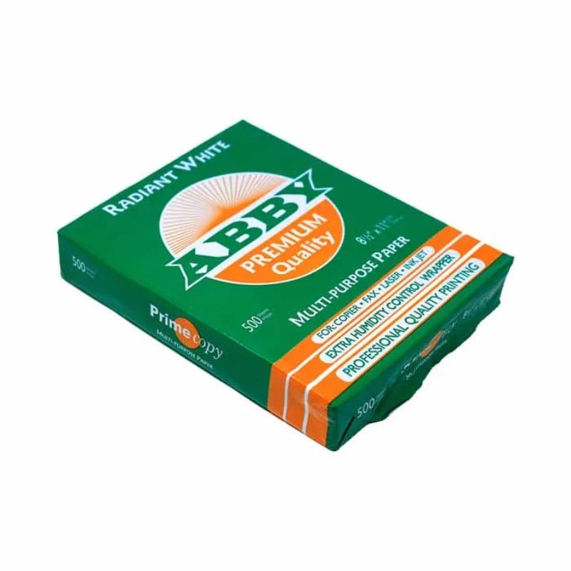 Resma de Papel Bond 20 - Abby Premium - 500 Hojas Tamaño Carta - Officemate