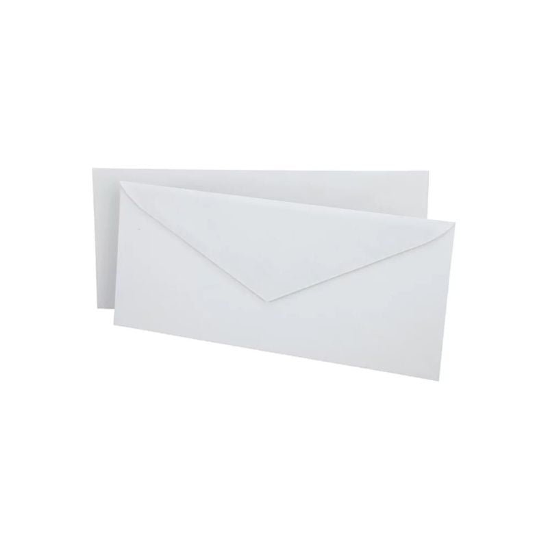 Sobres Blanco No. 10 Tamaño Carta pack de 10 unidades Papiro