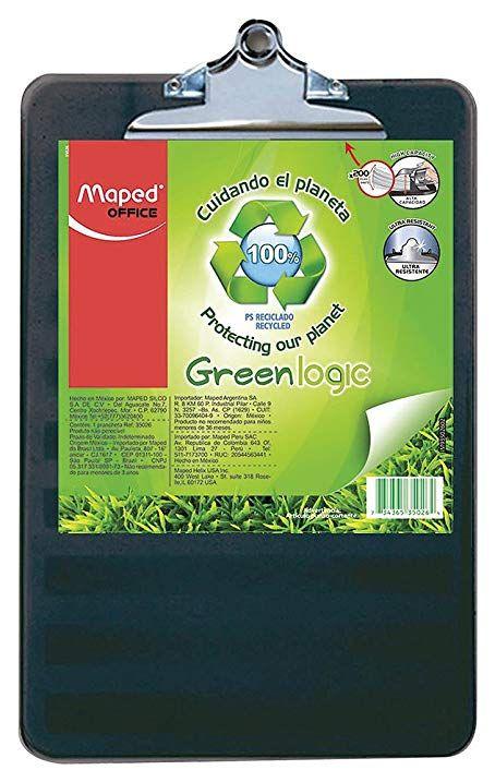 Tabla Archivadora Greenlogic (Clipboard), 9” x 12”, de Maped en Officemate