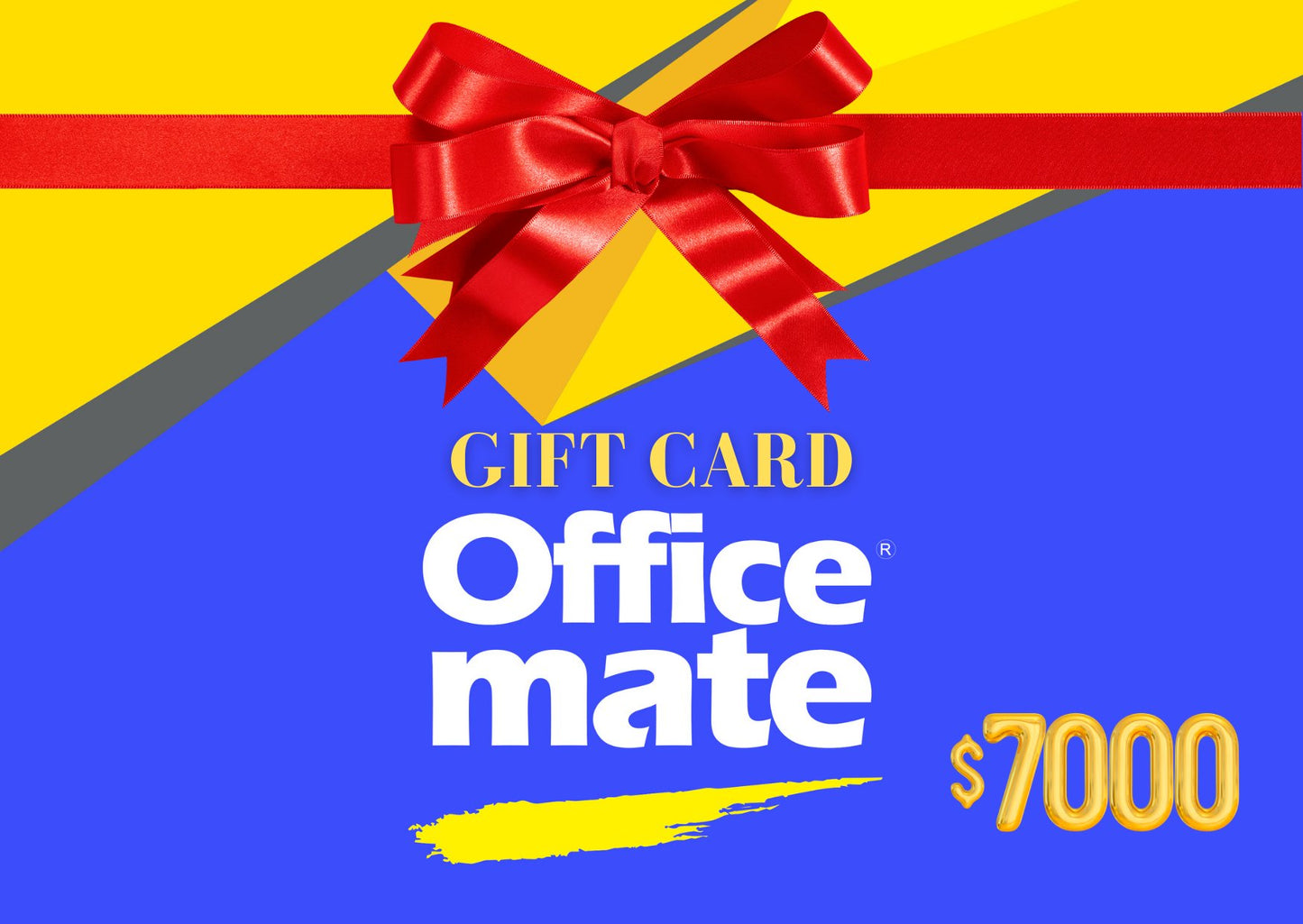 Tarjeta de Regalo Officemate RD$7,000: "Por solo RD$6,650, recibe una tarjeta de regalo con un valor de RD$7,000. ¡Un ahorro inteligente para quien busca sorprender con lo mejor en suministros de oficina!"