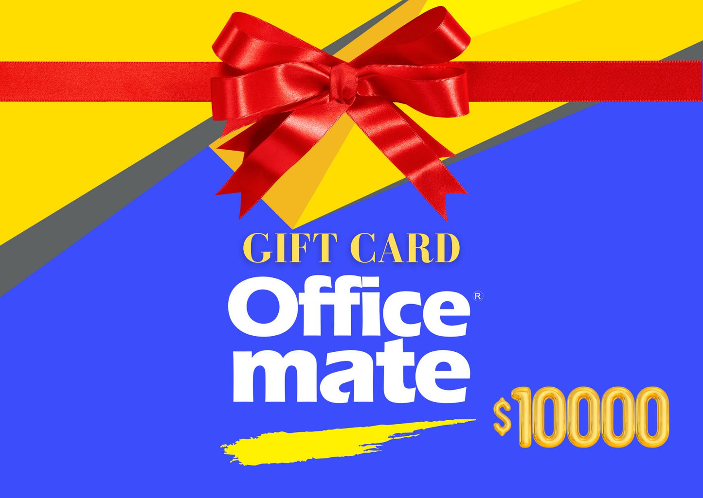 Tarjeta de Regalo Officemate RD$10,000: "Compra una tarjeta de regalo de RD$10,000 por solo RD$9,600. ¡La manera perfecta de mostrar aprecio y asegurar que tus seres queridos obtengan exactamente lo que necesitan en Officemate!"