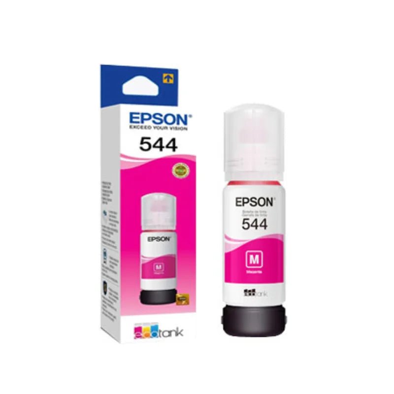 Tinta Epson 544 Magenta original para impresoras EcoTank con sistema antiderrames – Officemate