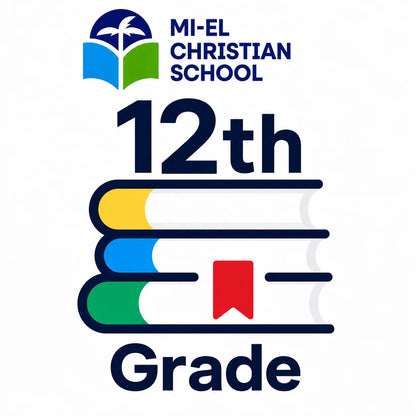 Kit escolar 12vo grado MIEL Christian School 2026 - identificacion oficial del grado - Officemate
