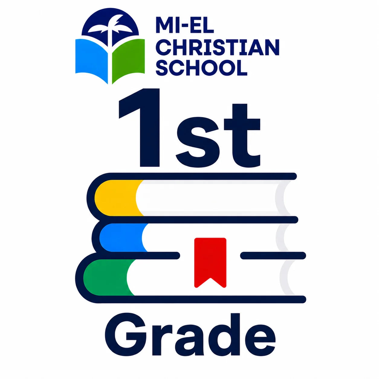 Kit escolar 1er grado MIEL Christian School 2026 - identificacion oficial del grado - Officemate