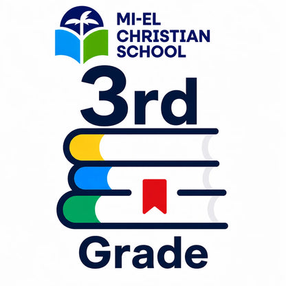Kit escolar 3er grado MIEL Christian School 2026 - identificacion oficial del grado - Officemate
