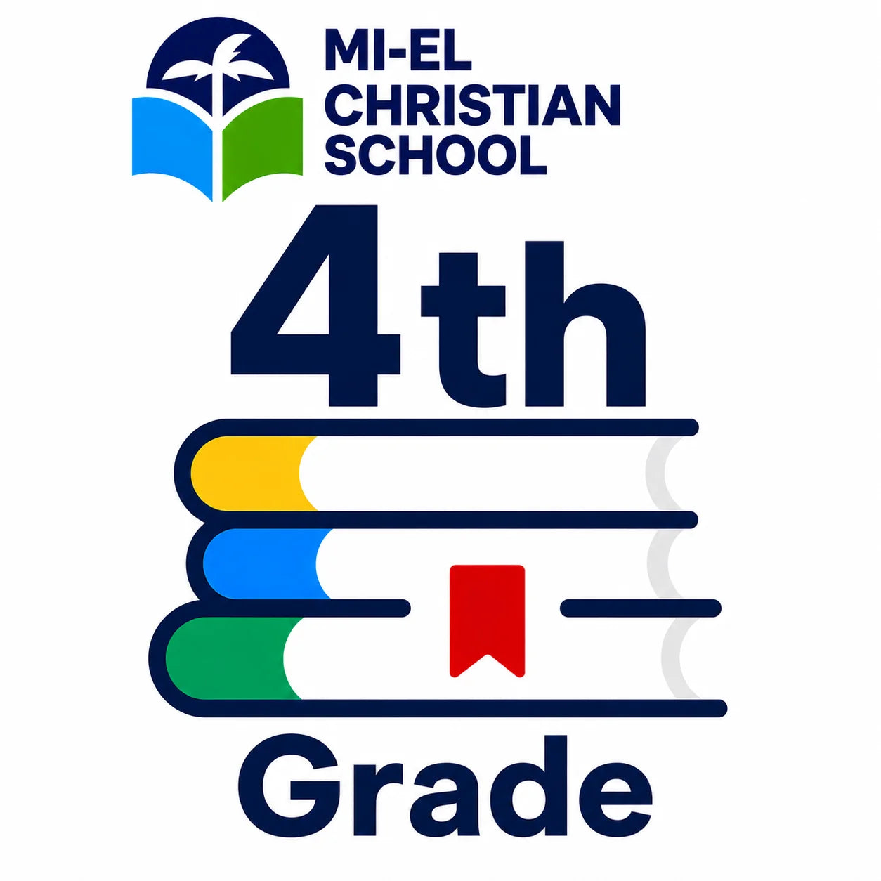 Kit escolar 4to grado MIEL Christian School 2026 - identificacion oficial del grado - Officemate