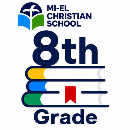 Kit escolar 8vo grado MIEL Christian School 2026 - identificacion oficial del grado - Officemate
