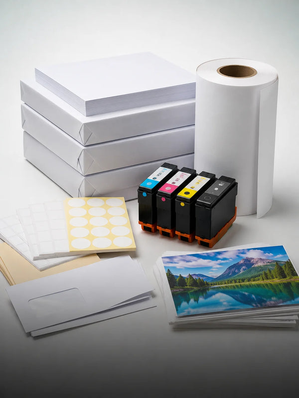 Categoría de impresión: papel, tintas, etiquetas y consumibles en Officemate