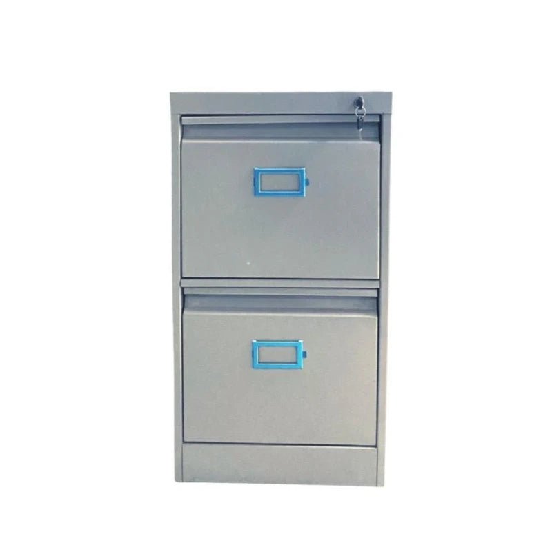 Archivo Vertical de Metal 2 Gavetas - 23x29x18 cm - Om Furniture