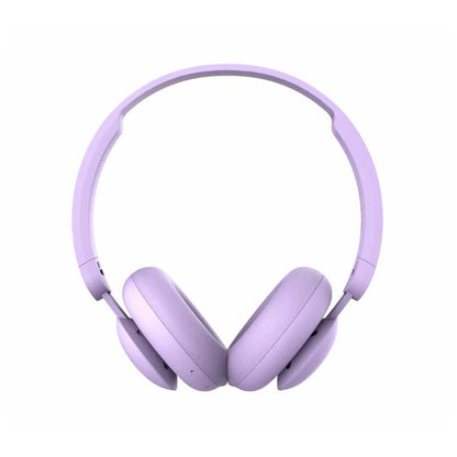 Auriculares inalámbricos color lila marca onn. disponibles en Officemate