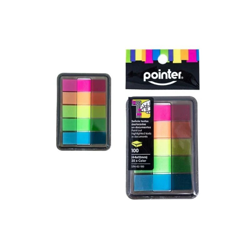 Banderitas Colores Surtidos Neón - Pointer
