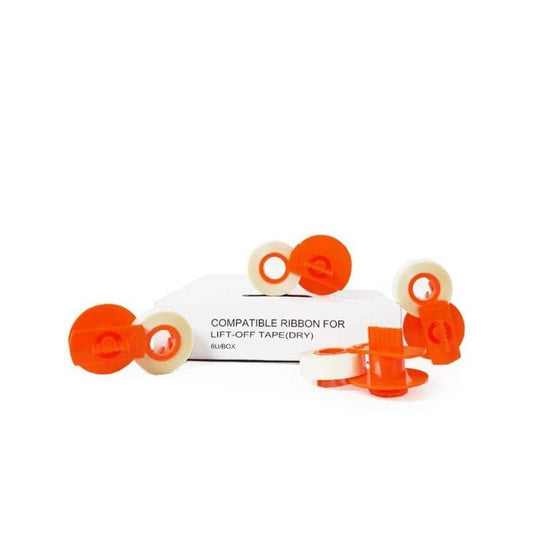 Cinta Lift-Off Correctora para Máquina de Escribir - 6 Carretes