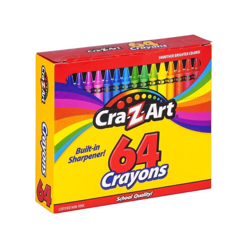 Crayones de colores Cra-Z-Art con sacapuntas - Officemate